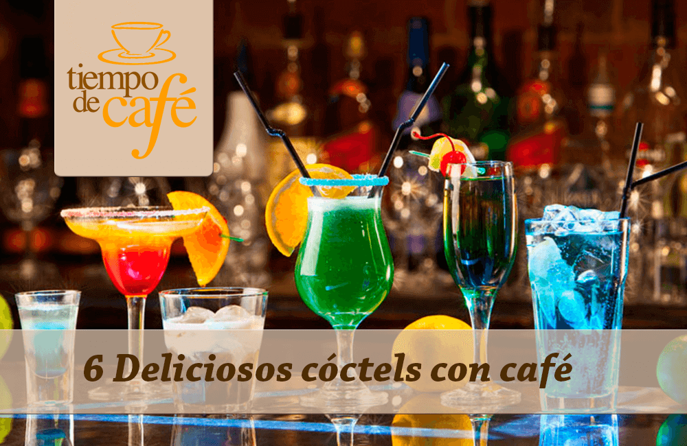 6 deliciosos cócteles con | Cafeteras Tiempo Café