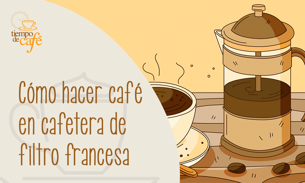 hacer café de calidad en cafetera de filtro francesa