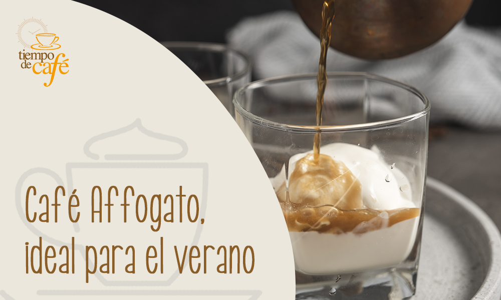 Café Affogato, ideal para el verano