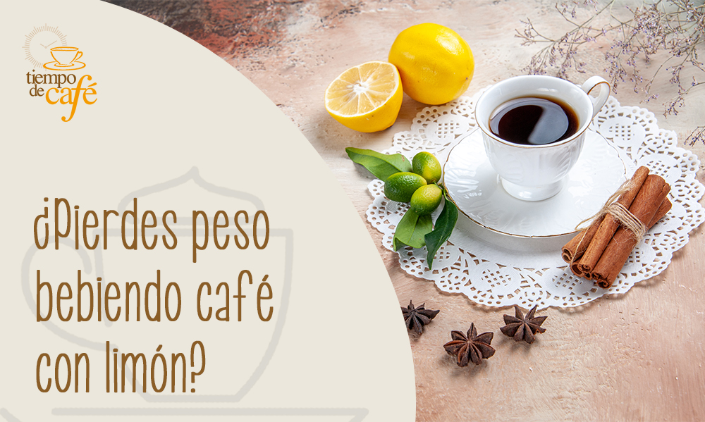 ¿Pierdes peso bebiendo café con limón?